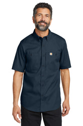 Carhartt® Rugged Professional™ Series Short Sleeve Shirt - Navy - S